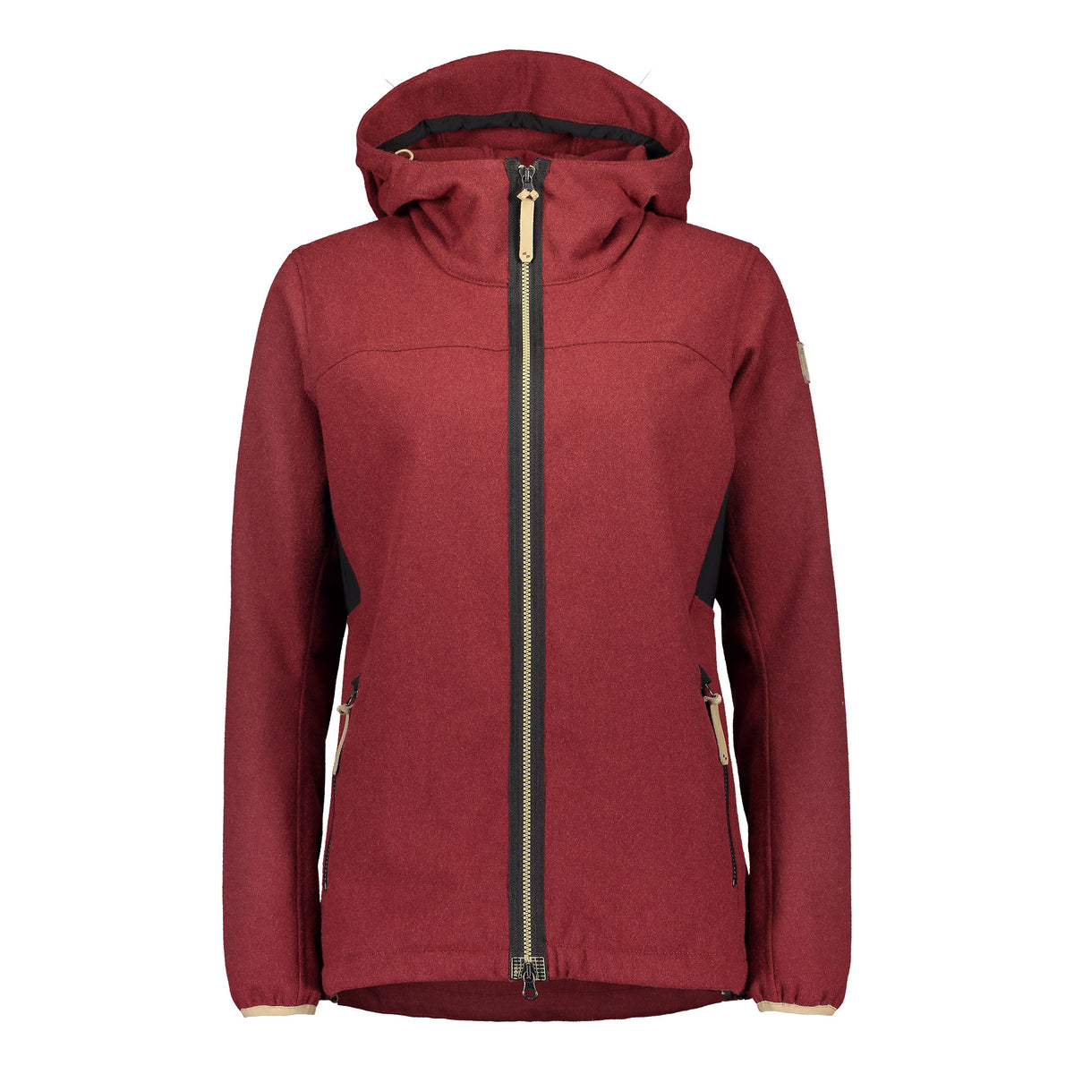 Kaarna W Wool jacket - 69 Tibetan Red / 32 - Sasta